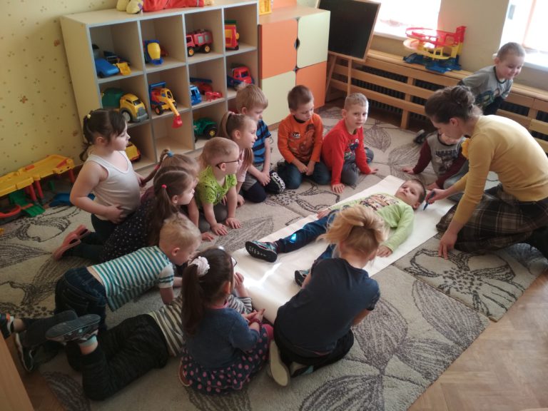 Pamokėlės vaikams „Pažink savo kūną”