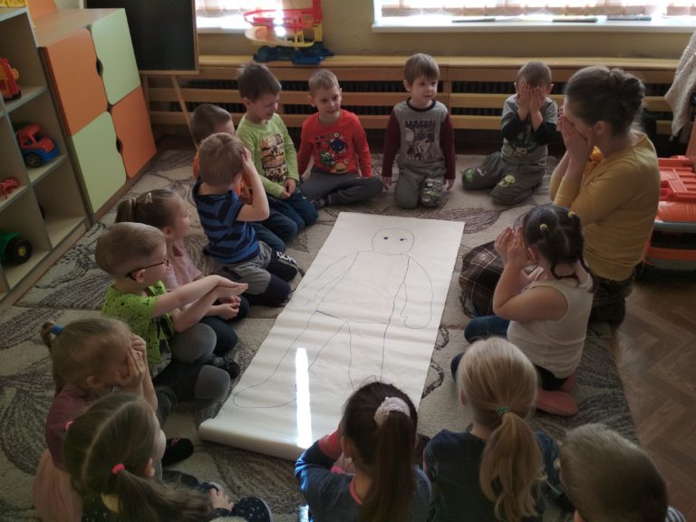 Pamokėlės vaikams „Pažink savo kūną”