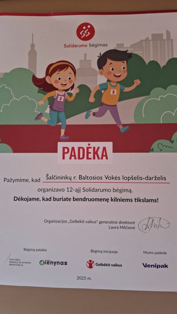 Solidarumo bėgimas 2025!