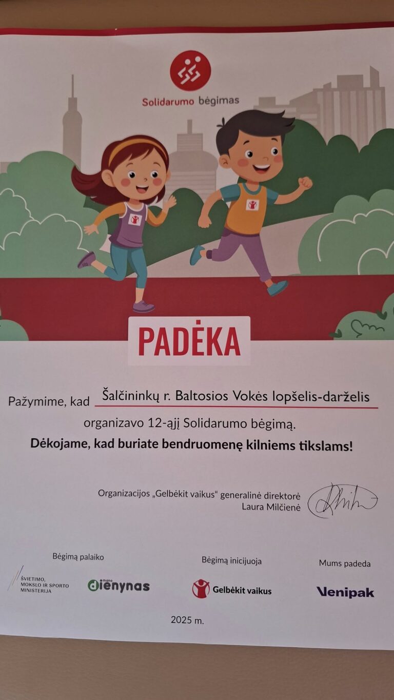 Solidarumo bėgimas 2025!